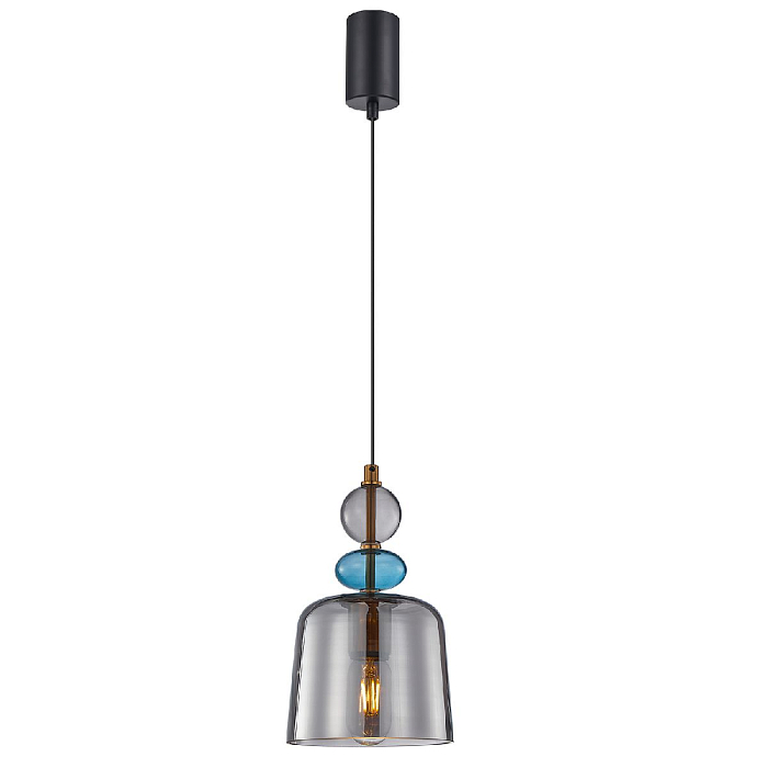 Подвесной светильник 16 см, F-Promo Vinglas 4342-1P, черный