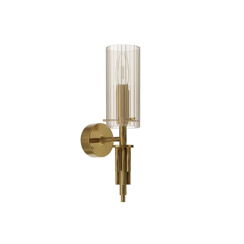 Бра 14,5*10*33,5 см, 1*E14, 40W, ST-Luce Santori SL2005.301.01, латунный