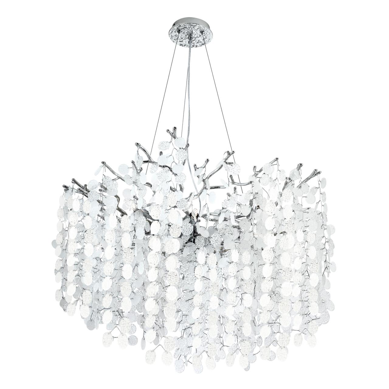 Подвесная люстра 76*76*140 см, G9 10xG9W, Хром MODESTYLE MS.2113.760