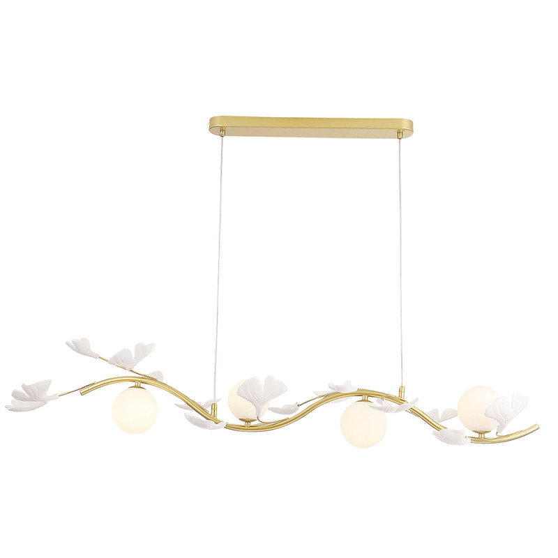 Светильник 115 см, Crystal Lux COLIBRI SP4 GOLD, золото