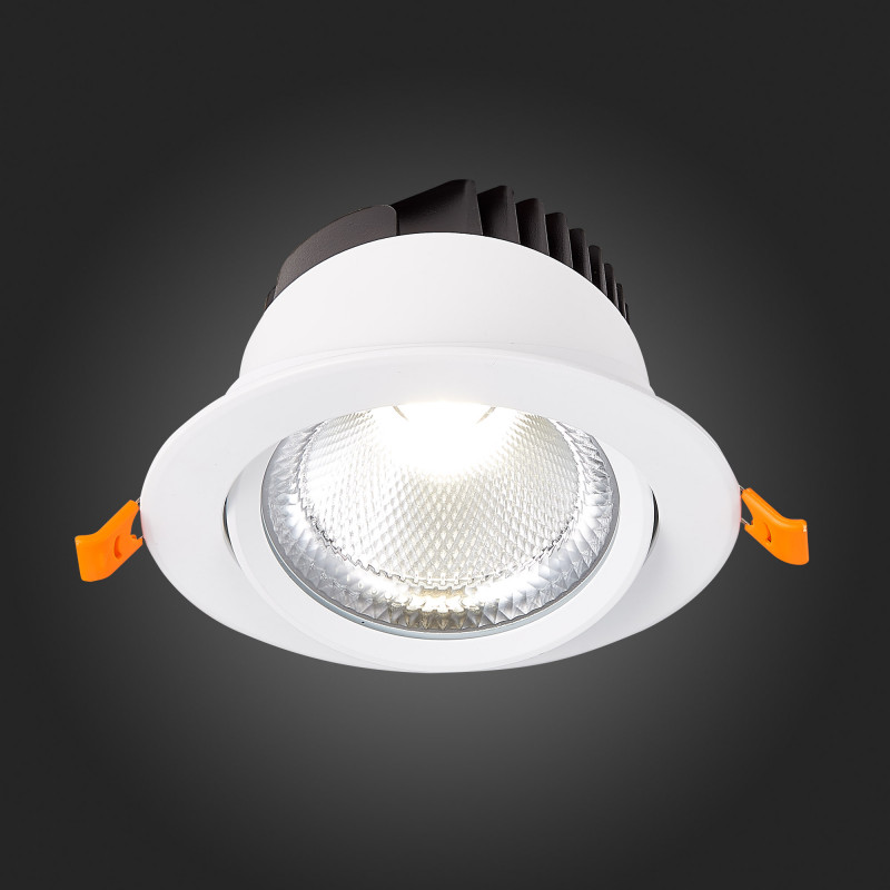 Встраиваемый светильник 11 см, 15W 4000K ST LUCE Встраиваемые светильники ST211.548.15.36 Белый