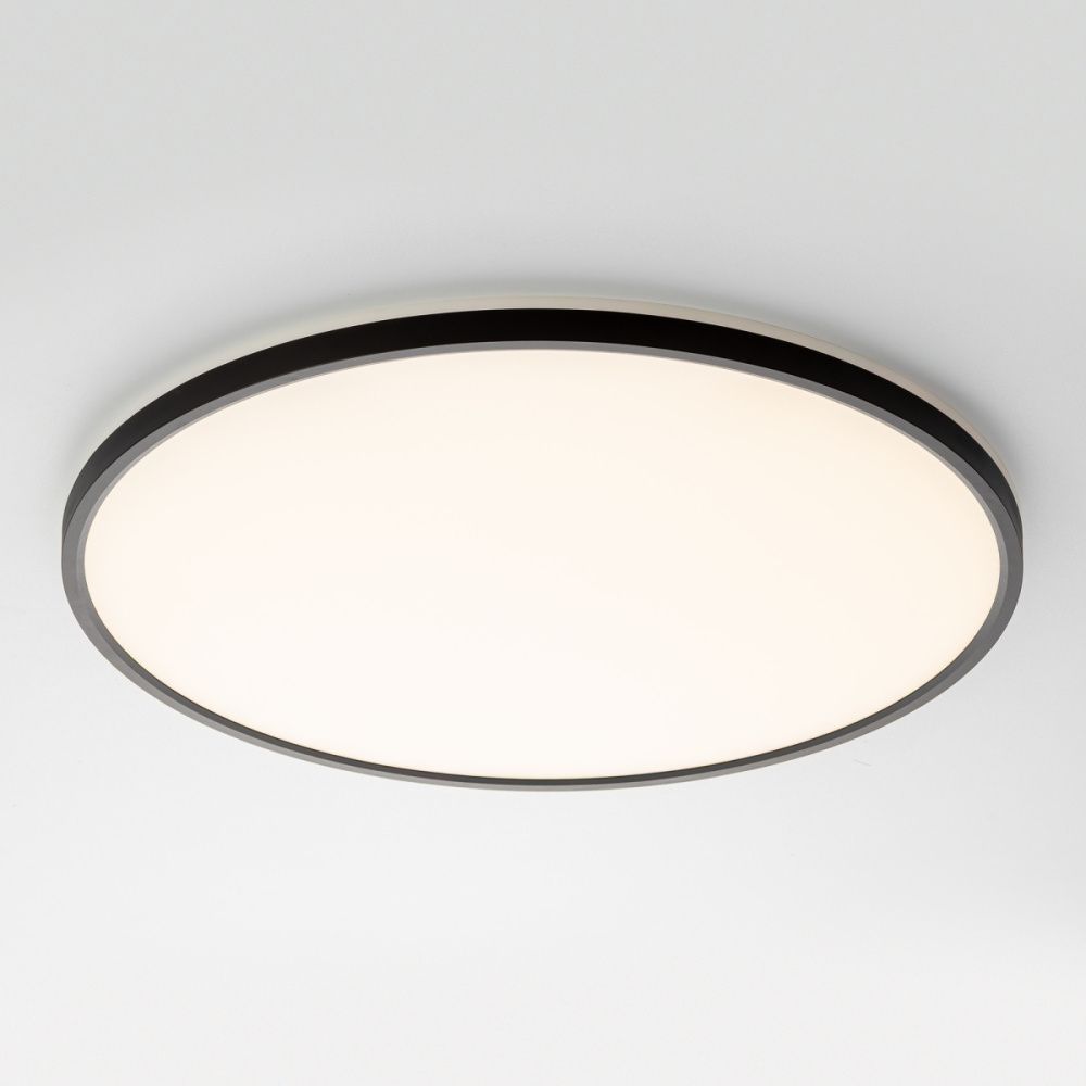 Светильник с пультом 50 см, 50W, 3000-5500K Чёрный LED RGB Citilux NORMA CL74950