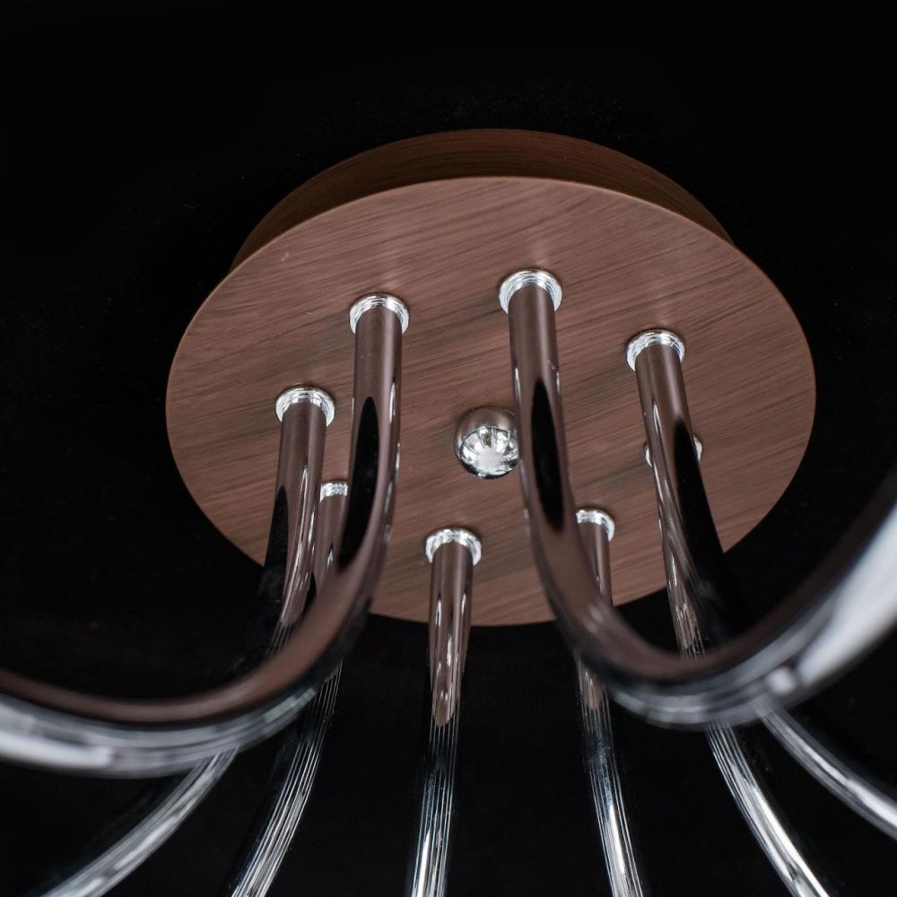 Люстра Диаметр 81 см Citilux CL131181 хром/венге