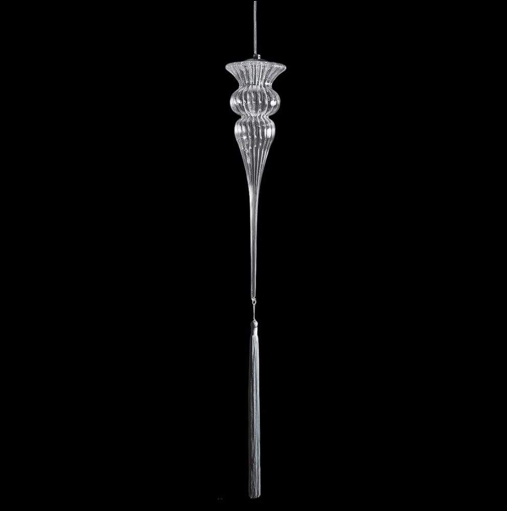 Светильник подвесной 12 см, Crystal Lux KI SP1 Хром