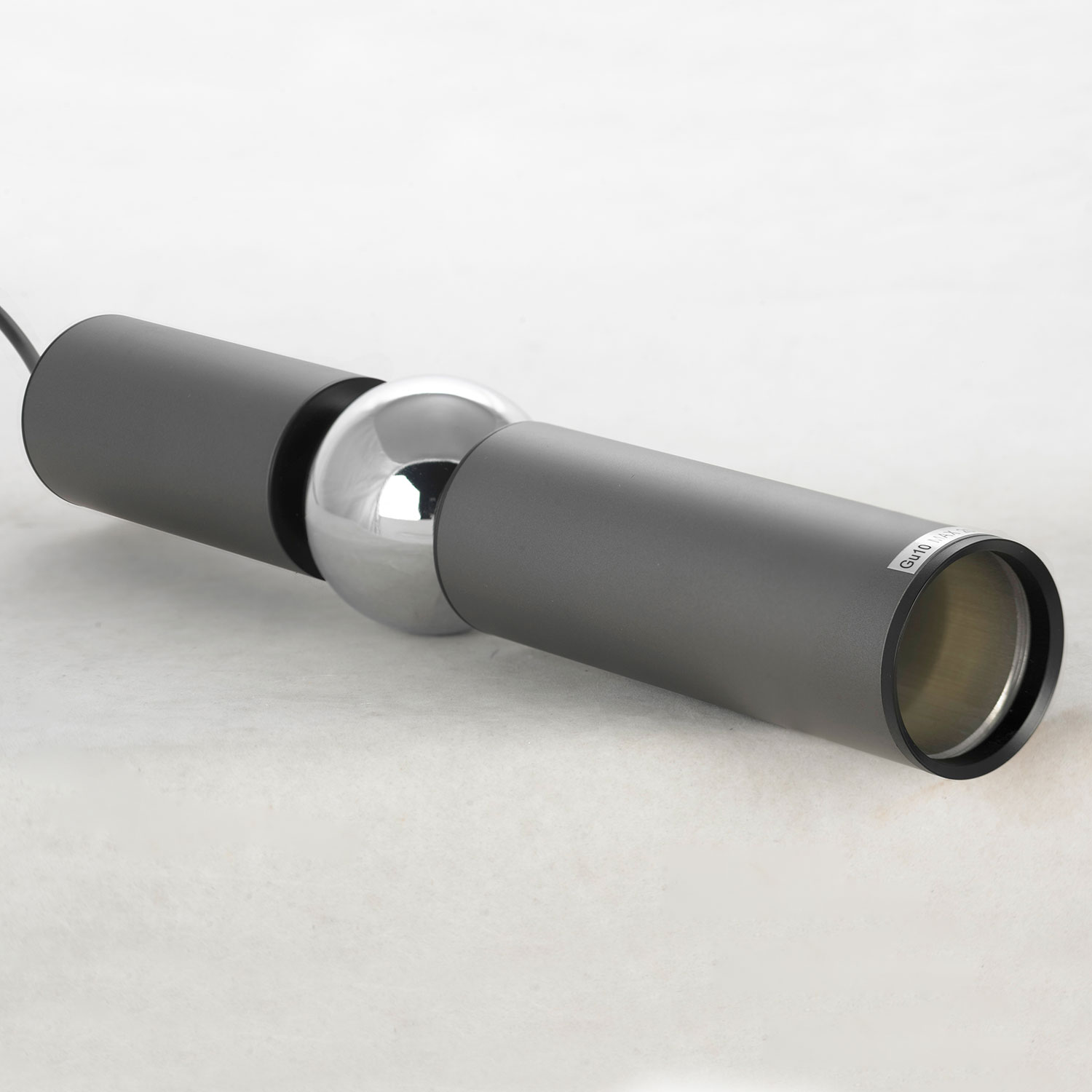 Подвесной светильник Lussole LSP-8572, 6*40 см, серый