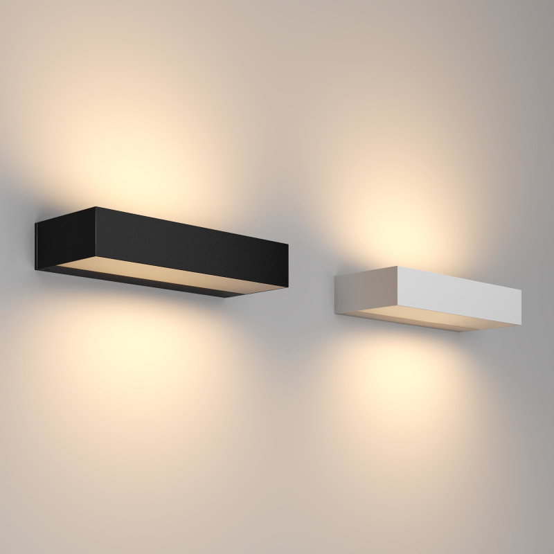 Бра 12*30 см, LED 20W, 3000К, Белый Maytoni Lot O428WL-L20W3K