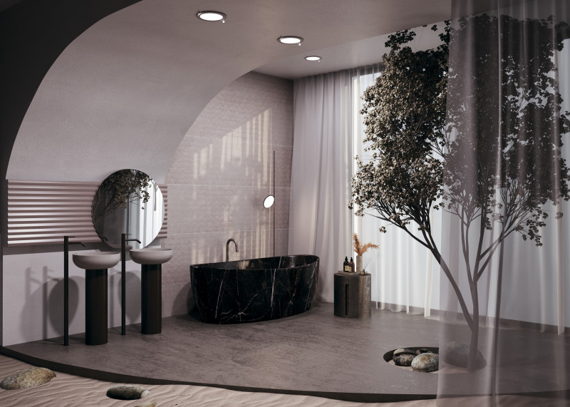 Светильник, 22 см, 18W, белый, Maytoni Stockton DL018-6-L18W, встраиваемый светодиодный