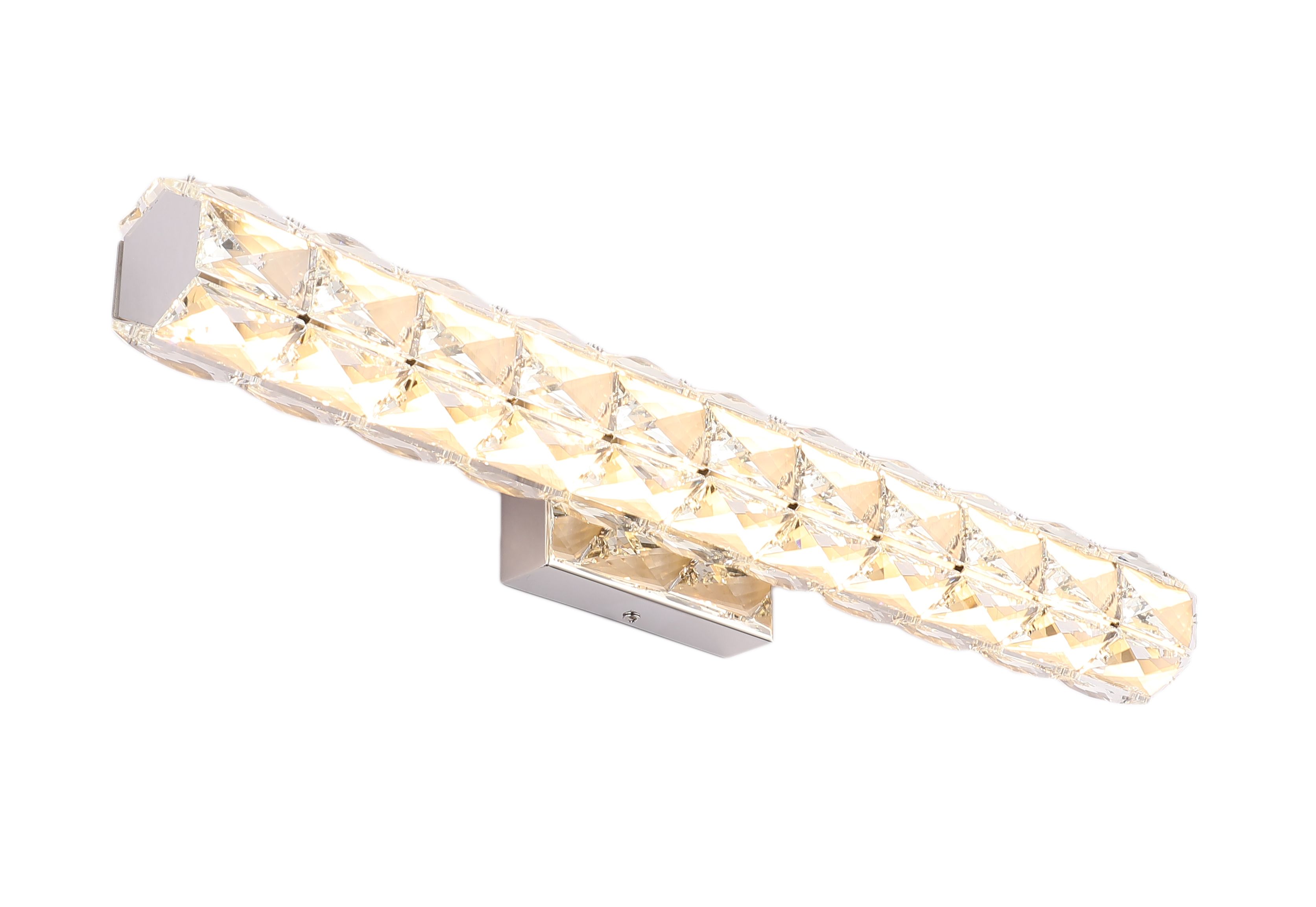 Подсветка 11*39*9 см, LED 12W 4000K хром Zortes Crystal ZRS.79201.8