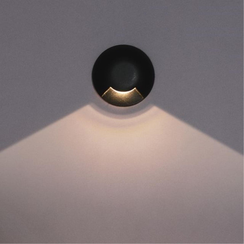 Встраиваемый светильник 6*5,5 см, 1*LED*1W 4200K Arte Lamp Piazza A3221IN-1BK черный