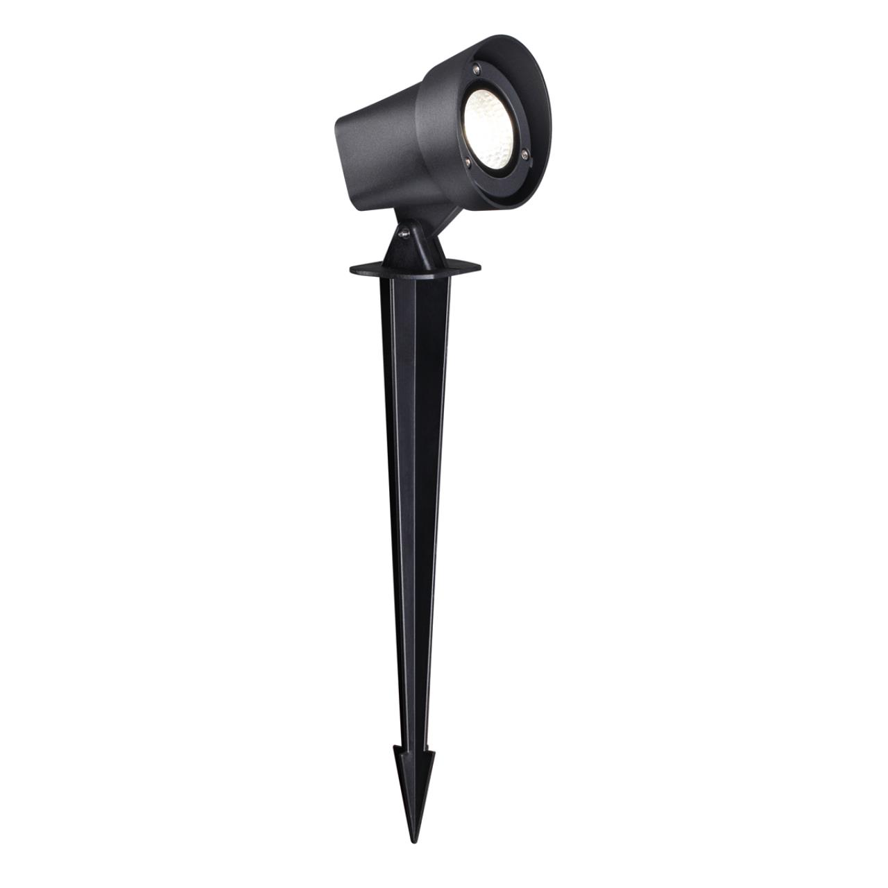 Светильник ландшафтный светодиодный грунтовой 9,8*11,7* см, LED 13W*4000 К, Novotech Street Landscape, черный, 359219