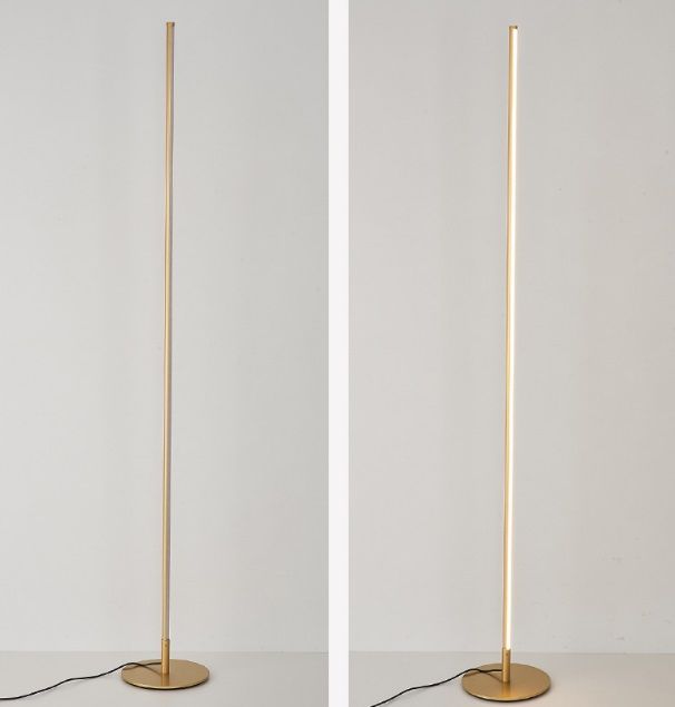 Светильник DZN-4262 GOLD/ЗОЛОТО D200/H1500/1/LED/12W 4000K Minimal Line DZN21-11