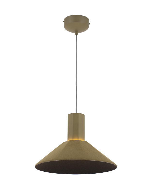 Подвесной светильник 33,3*178,7 см, LED, 12W, 3000К, Moderli Ontario V11085-PL зеленый