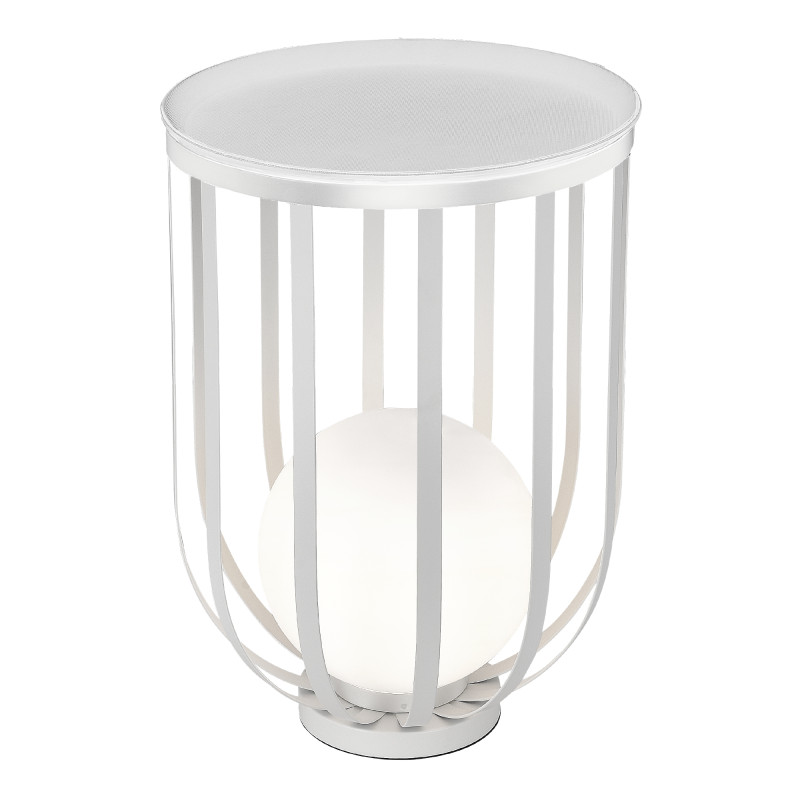 Настольная лампа 40*56 см, Е27 ST-Luce SL6129.504.01, белая