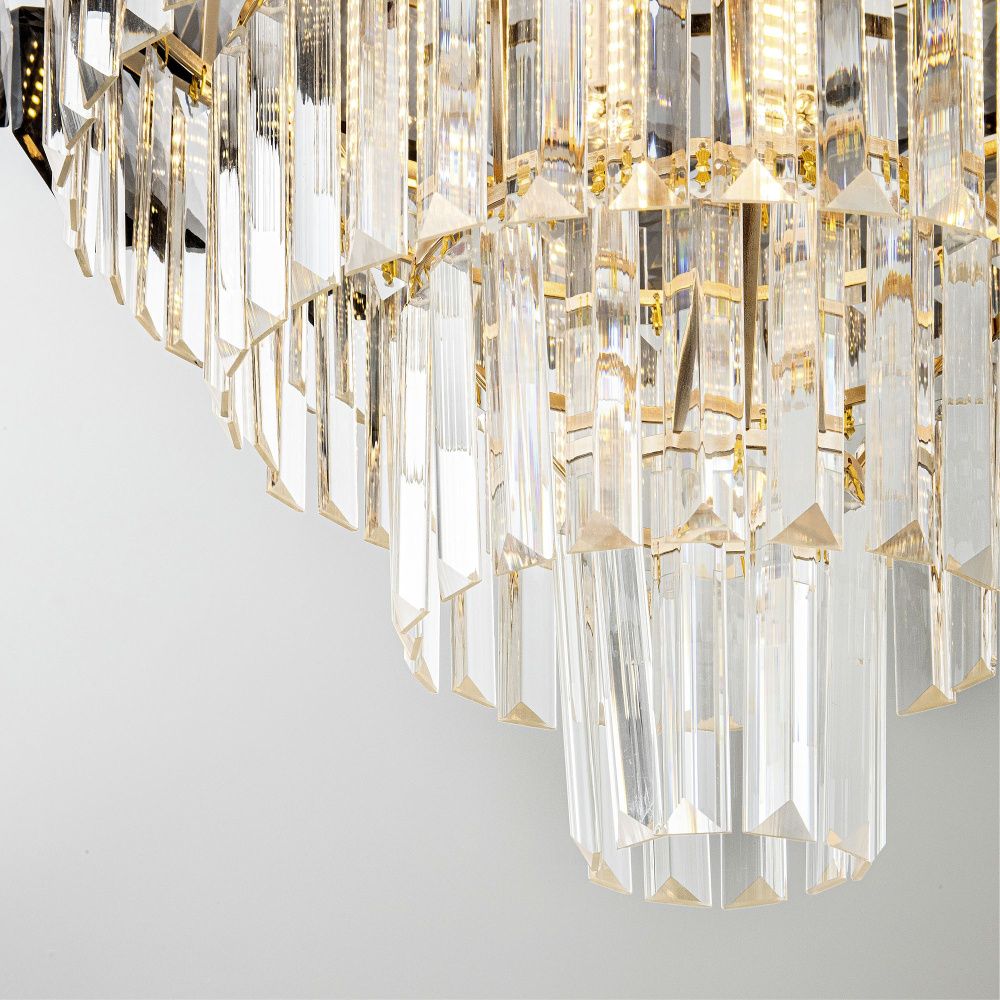 Подвесная люстра 50*50*88 см, Е14 8x40W, Золото MODELUX ML.80933.8