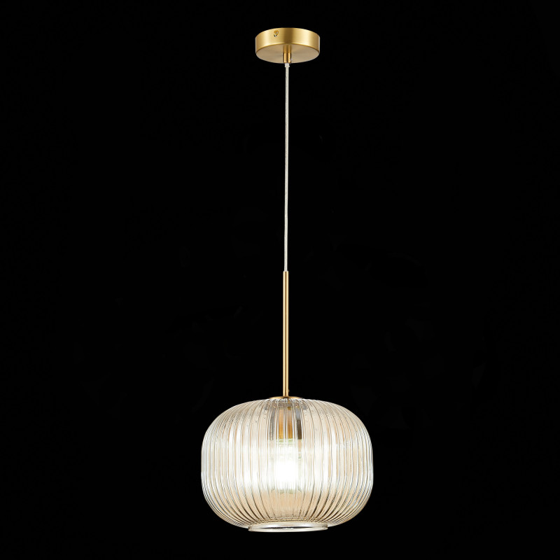 Подвес 25 см, 60W, ST LUCE GRAN SL1154.313.01 Латунь