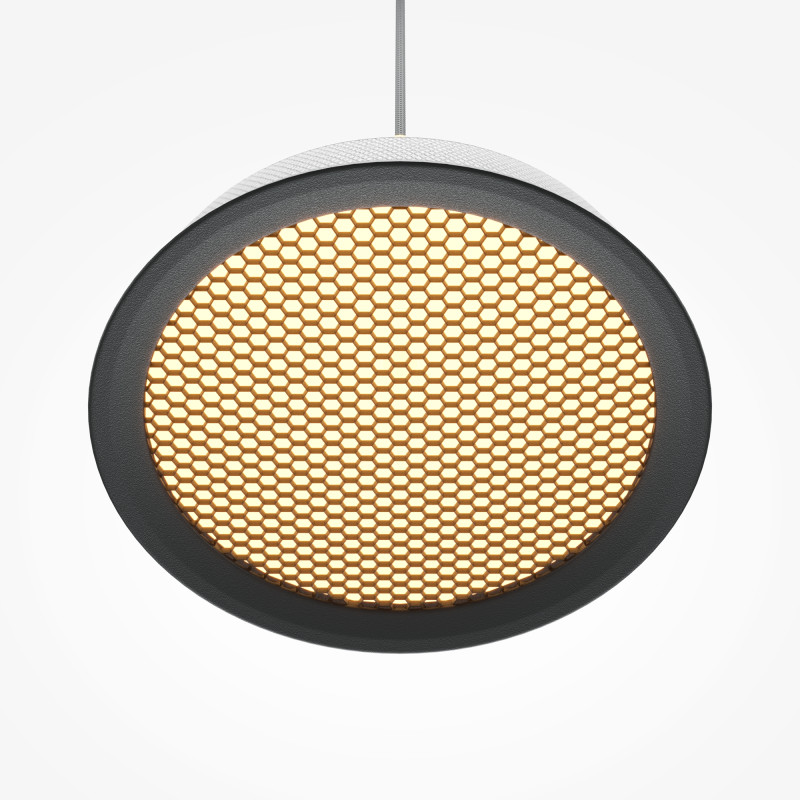 Подвесной светильник 15,3*327 см, LED, 12W, 3000К, Maytoni El MOD041PL-L15WG3K черный