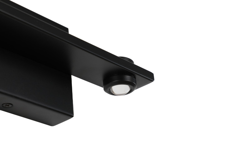 Бра 25*6*9 см, LED, 12W, 4000K Zortes Scoup ZRS.10112.02, черный