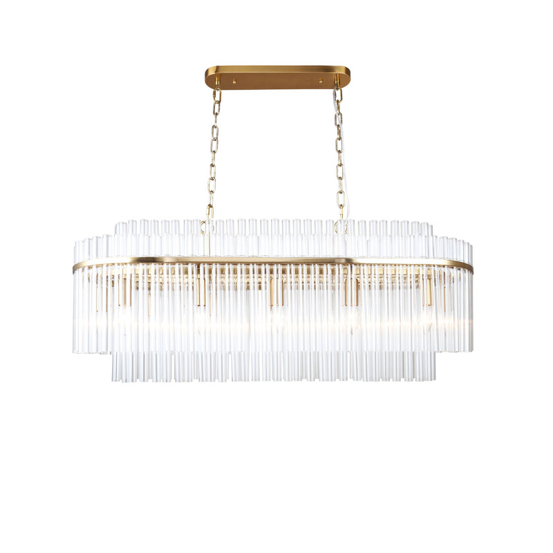 Светильник 100 см, Favourite Rubum 4203-12P, латунь