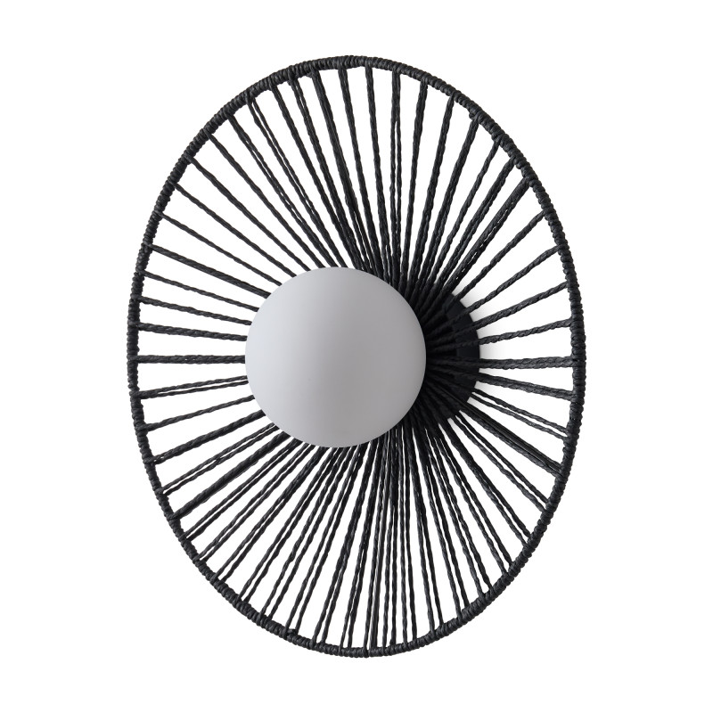 Бра 40*40*40 см, 1*E14, 40W, Freya COTTAGE FR5405WL-01B2 черный