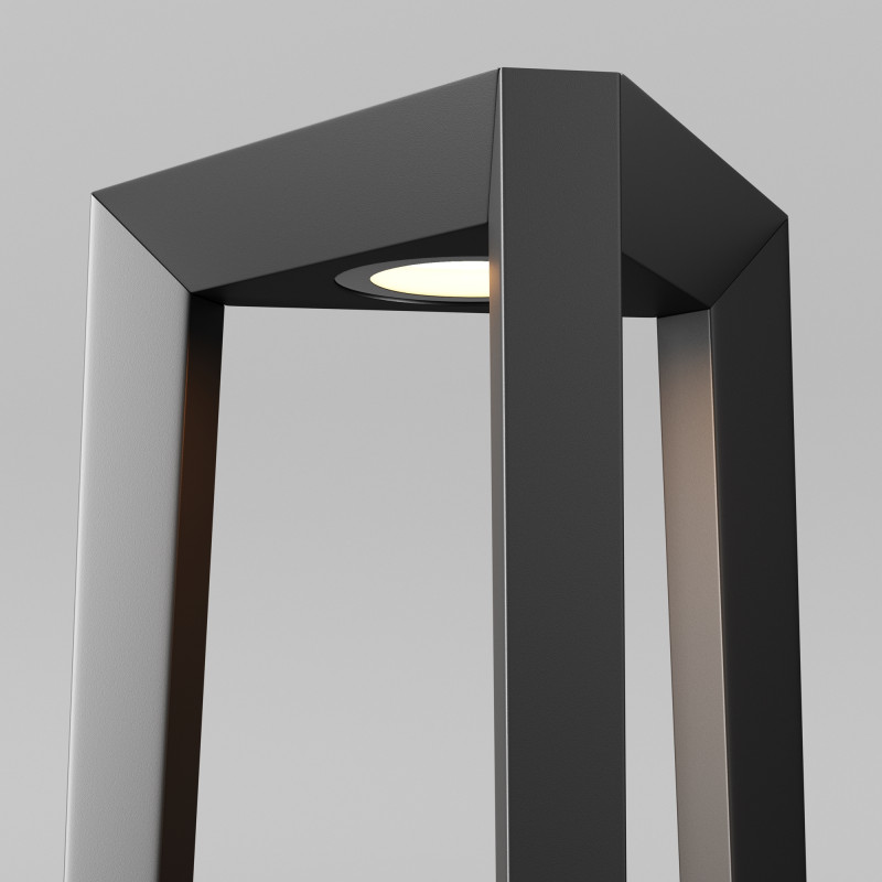 Ландшафтный светильник 15,9*18,3*81,6 см, LED 12W 3000K Maytoni Outdoor Luft O466FL-L12B3K1 черный