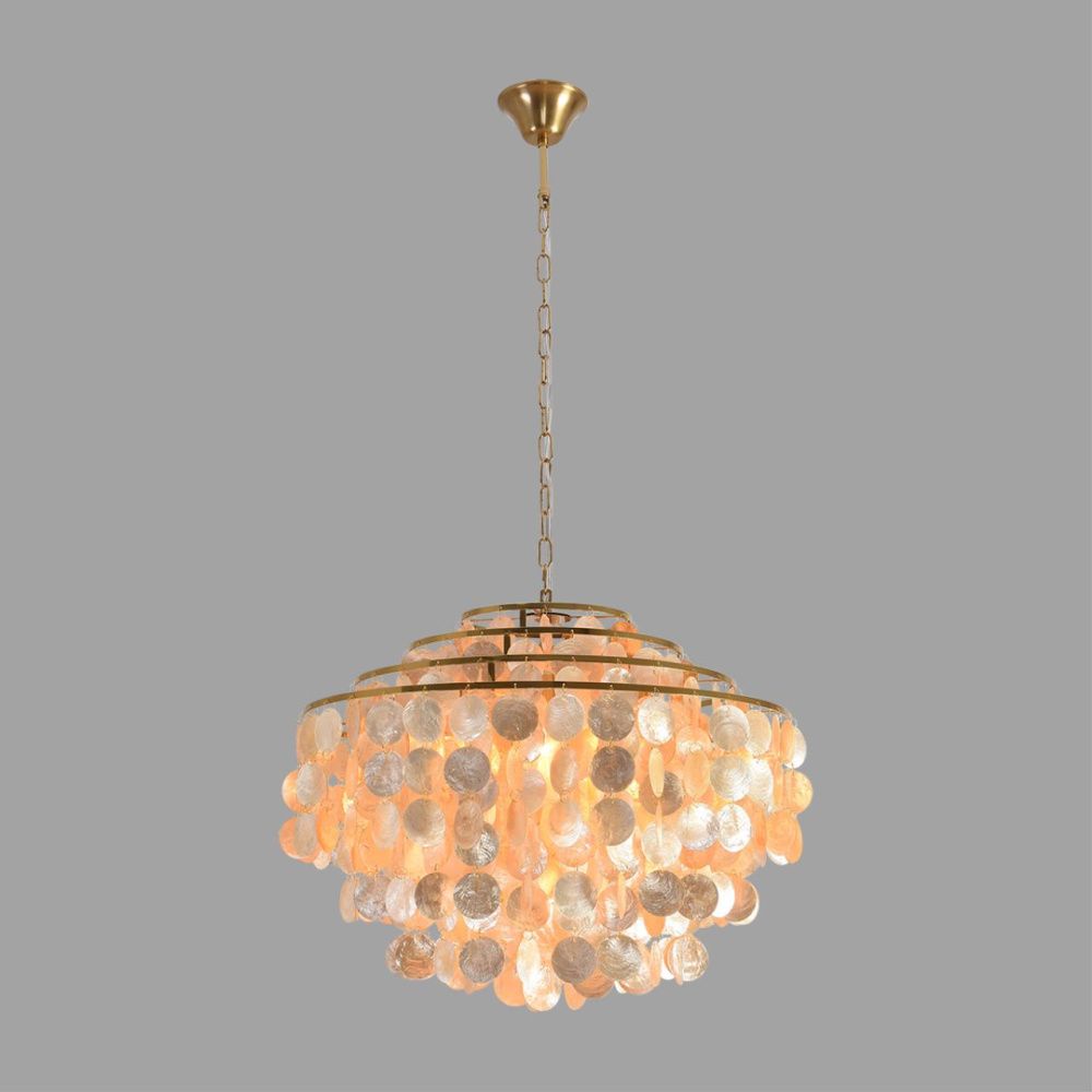 Люстра *58*110-110 см, 6*E14*40W, Lumion Shella 8386/6, бронзовый