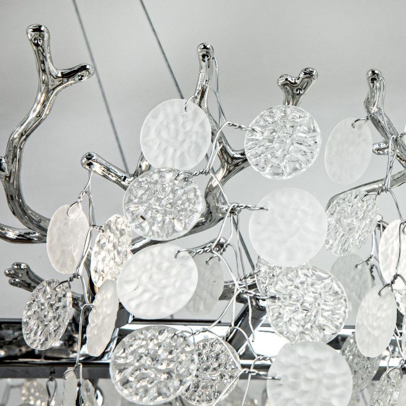 Подвесная люстра 120*40*140 см, G9 14xG9W, Хром MODESTYLE MS.2113.1200