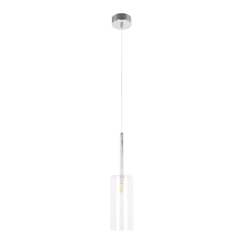 Подвесной светильник 8 см, 1*G4*5W хром Loft It Spillray 10232/B White