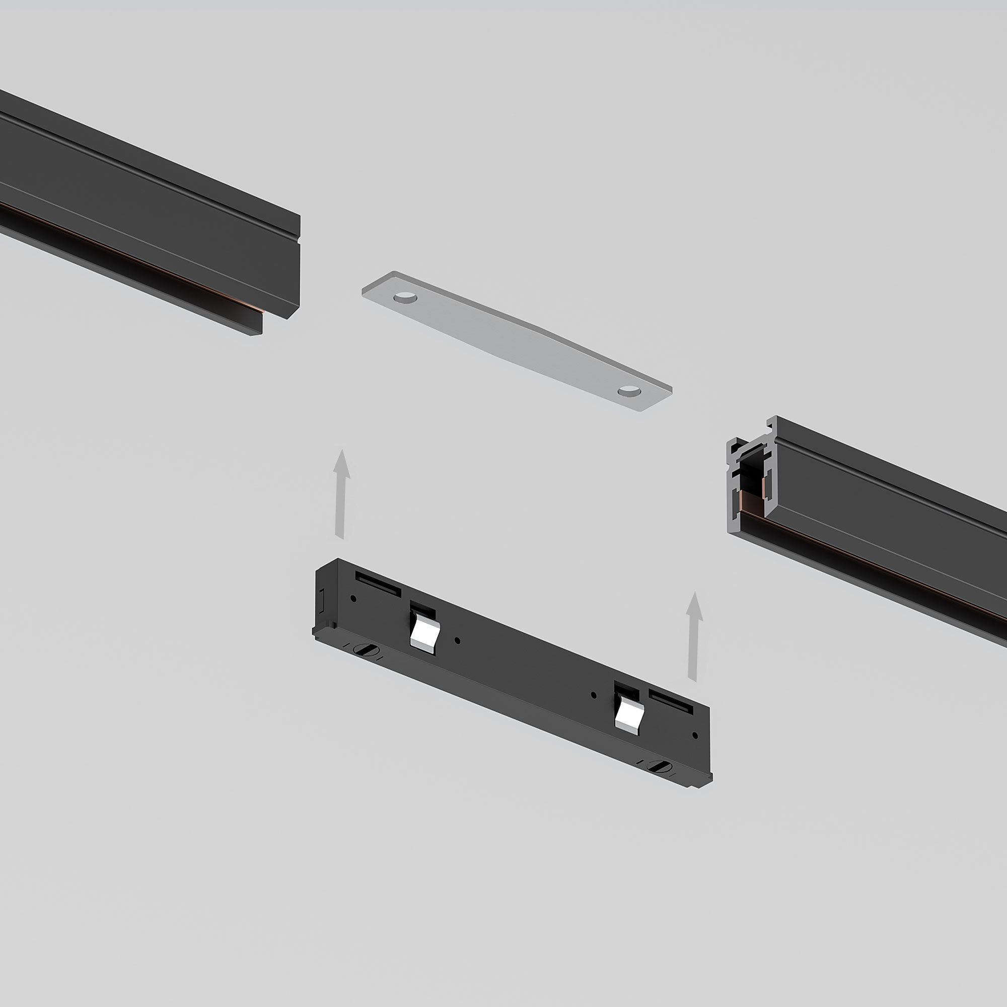 Аксессуары для трековых светильников магнитных 0,5*6,7*0,9 см, Elektrostandard Mini Magnetic 95131/00 черный