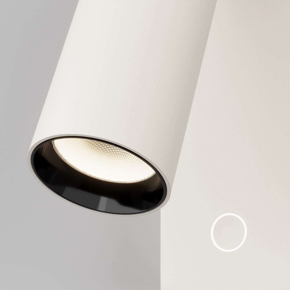 Бра 13*4,5-6,5 см, LED*3W, 3000K, Maytoni Twist C077WL-L3W3K, Белый