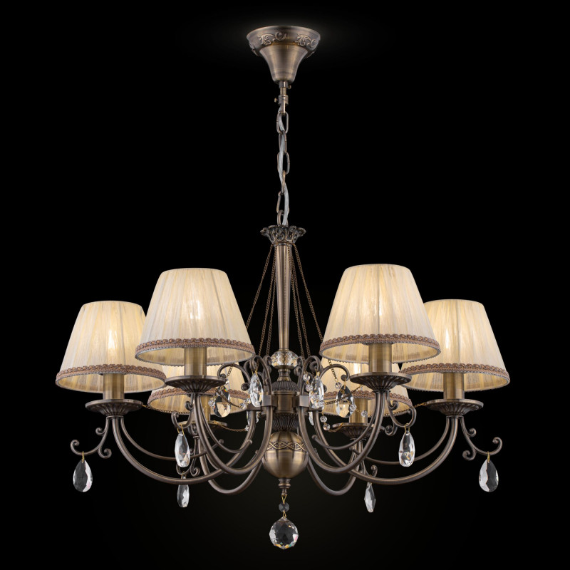 Люстра Диаметр 65 см Maytoni RC093-PL-06-R Бронза