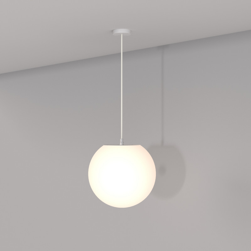 Светильник 30 см, Maytoni Outdoor O594PL-01W, белый
