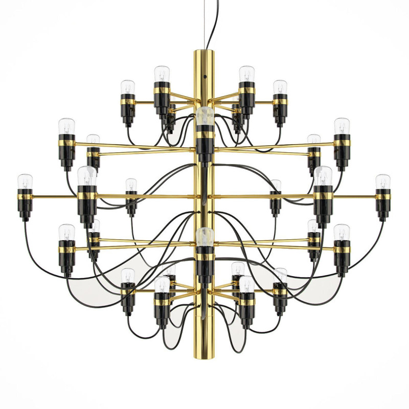 Светильник 80 см, Loft It 10196/800 Gold, черный-золото