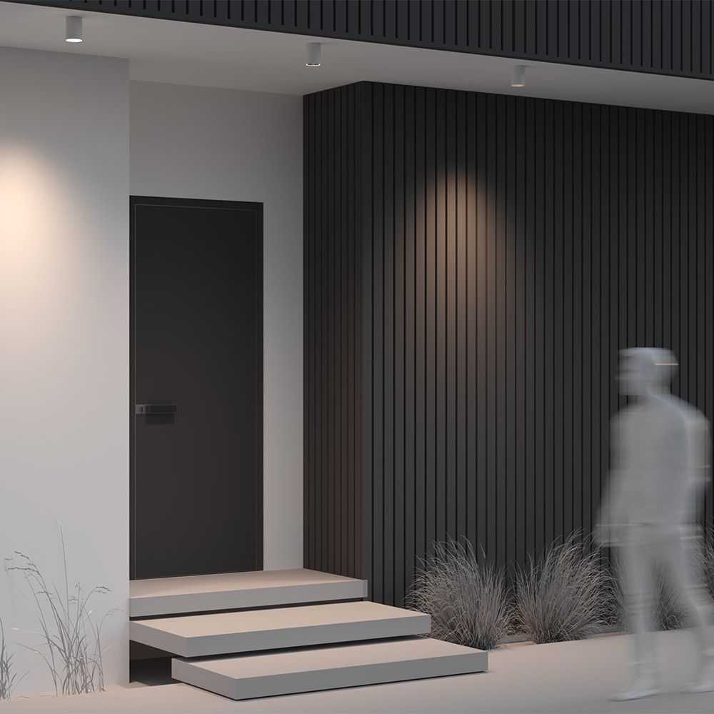 Светильник Outdoor O500CL-L10W3K **-10,9 см, *LED*10W, 3000K, Outdoor Luxe O500CL-L10W3K, Белый