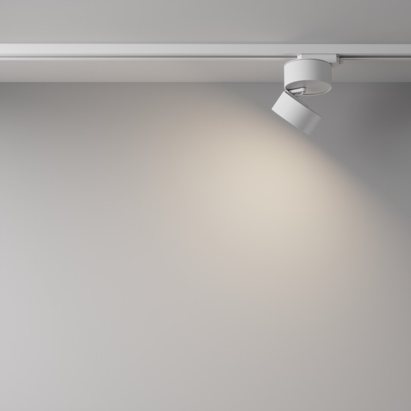 Трековый светильник 8,5*11 см, LED 12W 4000K Maytoni Technical ONDA TR007-1-12W4K-W-1 белый
