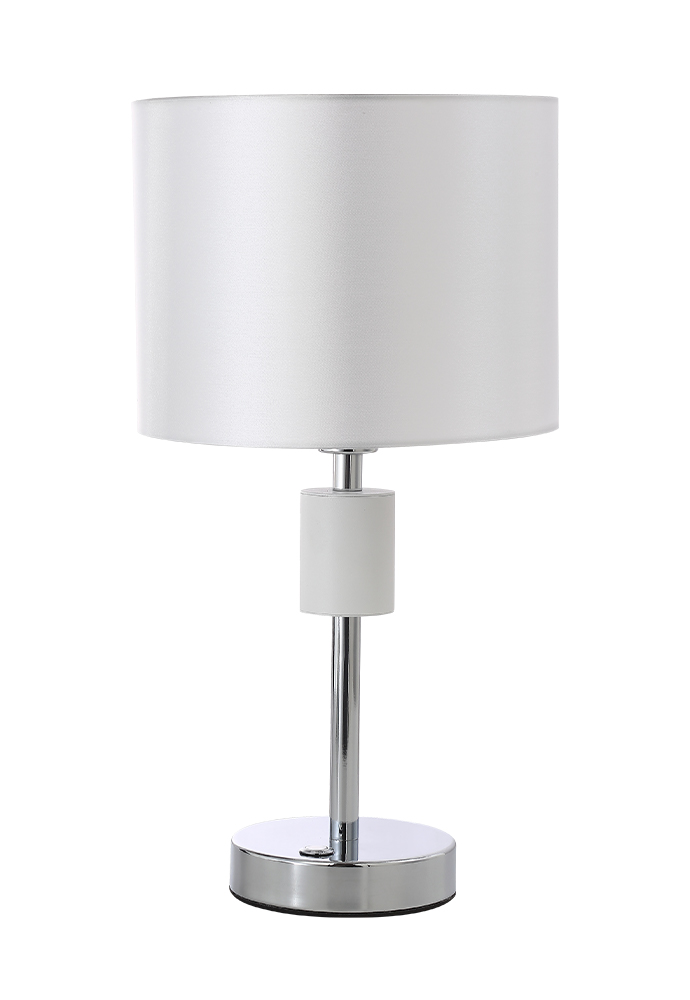 Настольная лампа 22 см Crystal Lux MAESTRO LG1 CHROME Хром