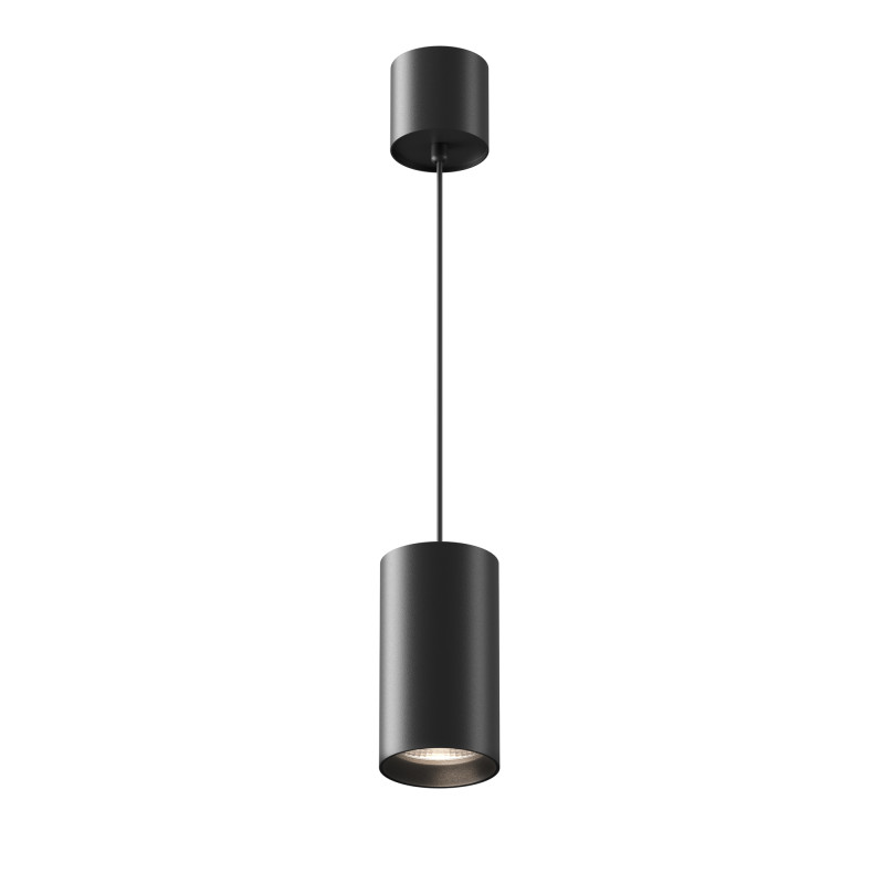 Подвесной светильник 7,5*7,5*13,5 см, LED, 20W, 4000К, Maytoni Technical Vol P100PL-20W4K-B черный