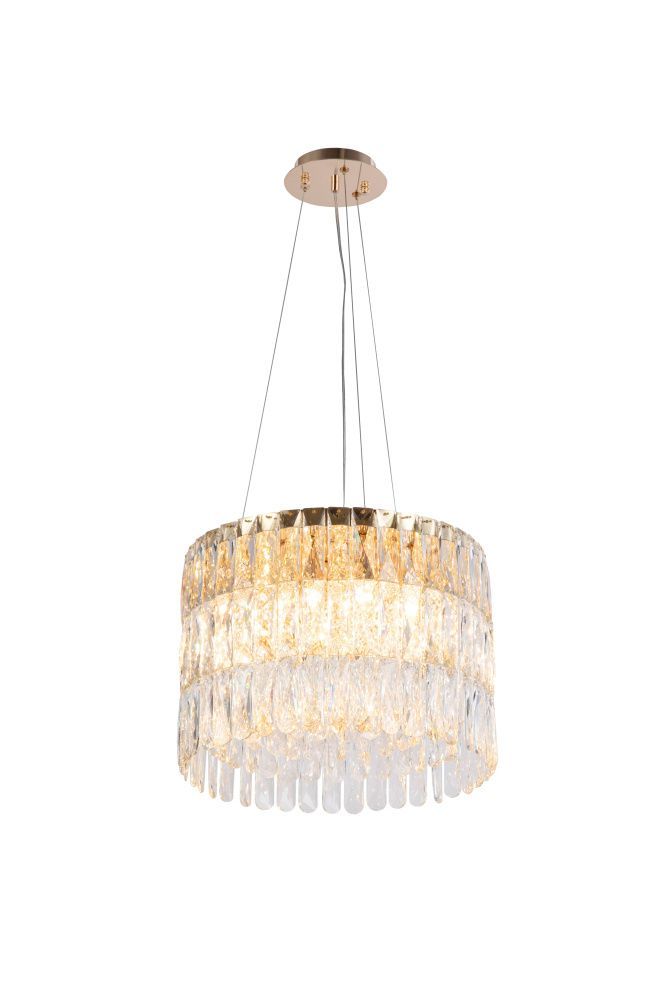 Люстра Ø400 x H310 (1430) мм, E14 8*40W(320W) NewRgy GOLD (Золото) 5060/8GD GOLD