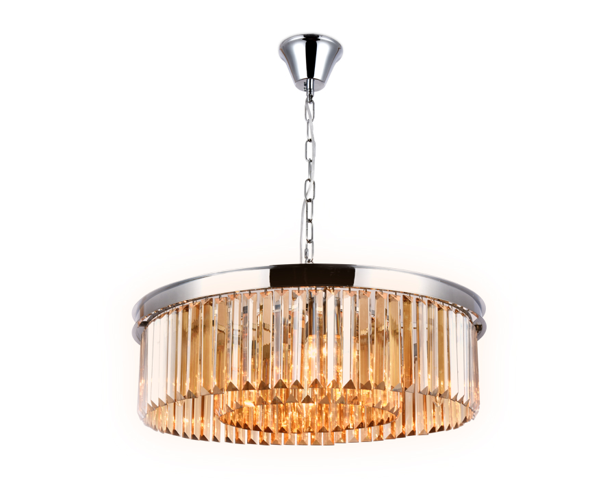 Люстра подвесная 60*21*76 см, E14 W, К, хром Ambrella Traditional Traditional TR5097