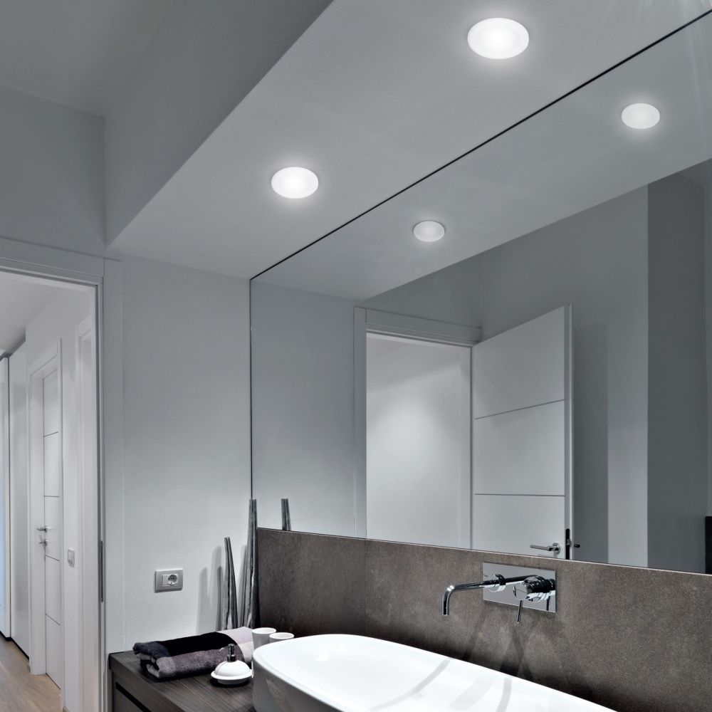 Светильник встраиваемый 9,2*3,8 см, вр 7,5 см, *LED*7W, 3000K, Mantra Metacrilato MANC0083, алюминиевый