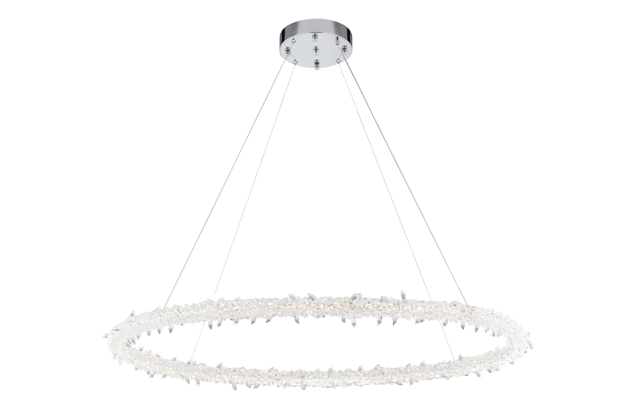 Люстра  1000*1000, LED, 190W 4000K NewRgy LED 494P-D1000 WH, WH