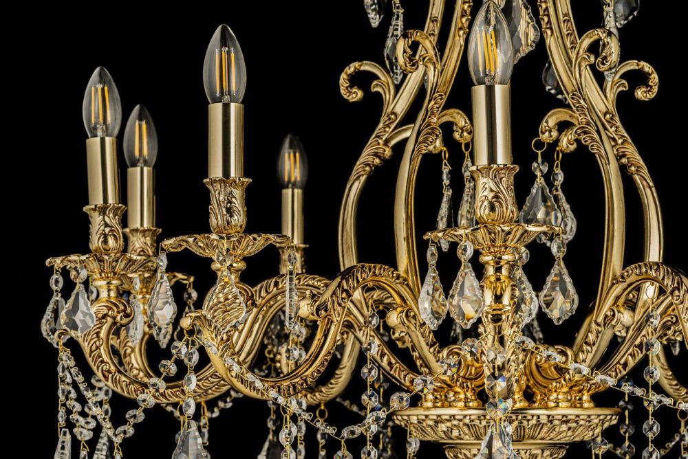 Люстра *87*84 см, 10*E14*40W, Dio D`arte Barolo Gold Barolo E 1.1.10.600 CG, Золото