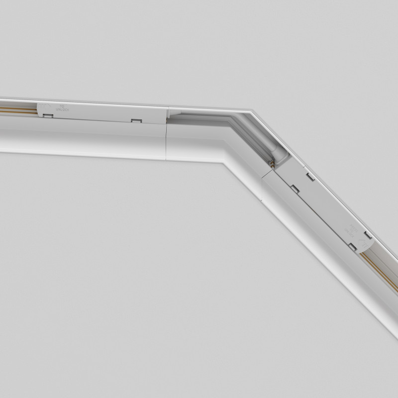 Угол-соединитель встраиваемый Maytoni Technical Magnetic track system Gravity TRA010CLO-42W белыйIP 20