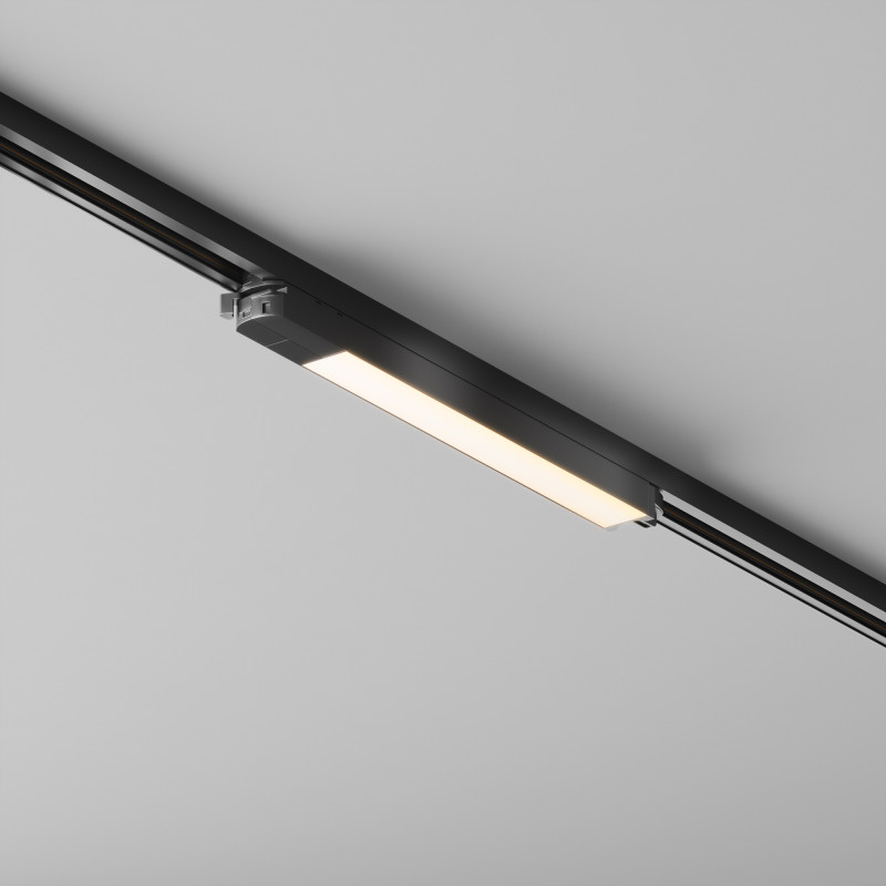 Трековый светильник 40 см, 12W, 3000К Maytoni TR000-1-12W3K-B черный