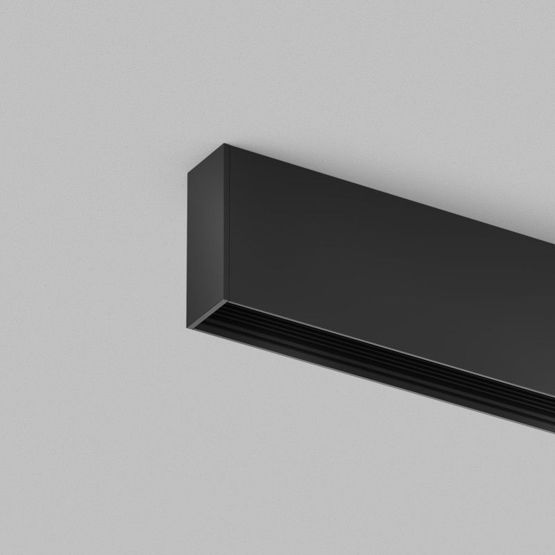 Шинопровод 300*2*5,2 см, Denkirs SMART SLIM BASE | СМАРТ СЛИМ БЕЙС TR2403-BK, черный