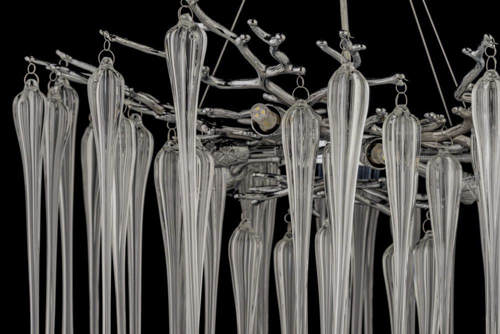 Люстра подвесная *60* см, 8*G9*40W, Dio D`arte Tavenna Nickel Tavenna H 1.5.60.101 N, никель