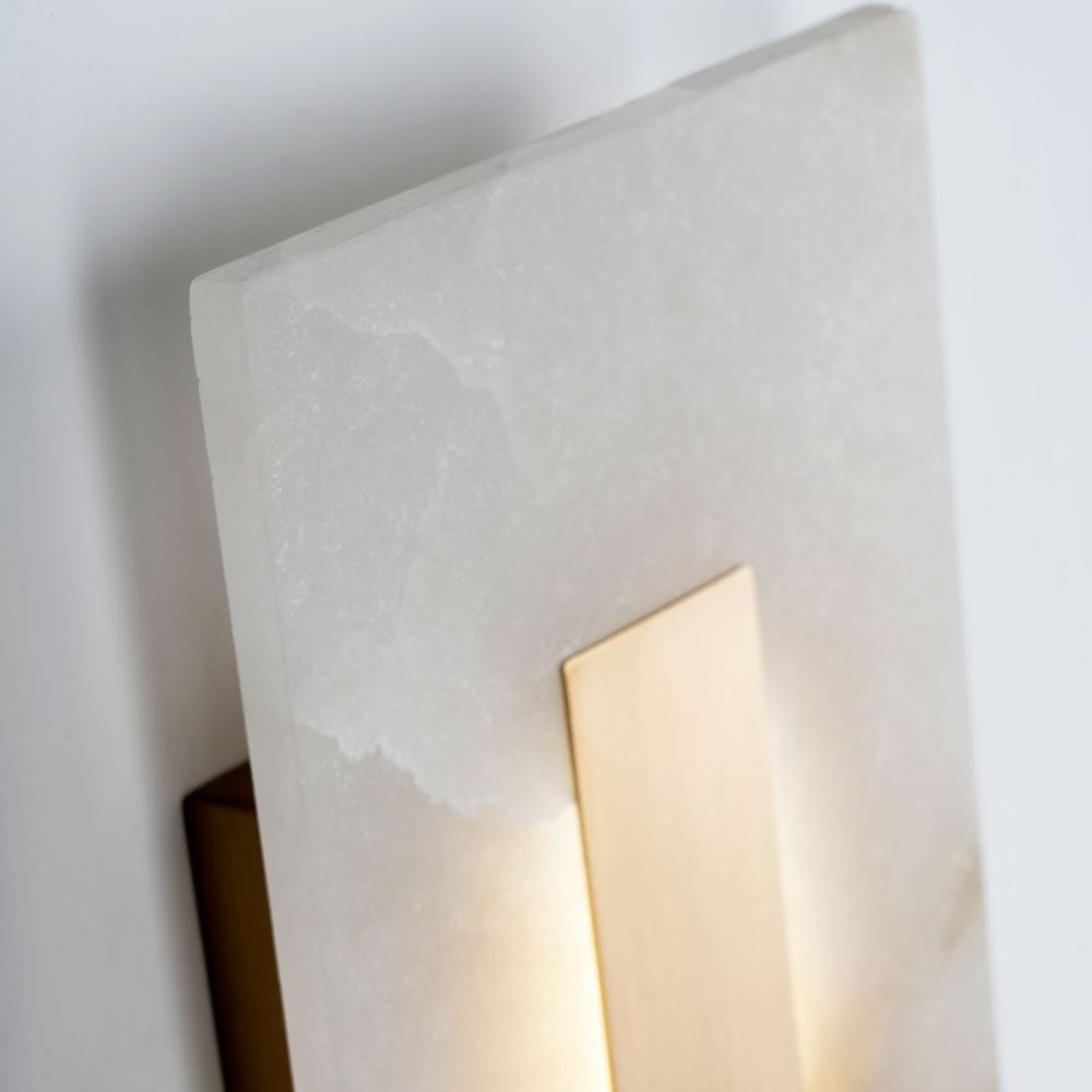 Настенный светильник 14x14xсм, LED, 7Вт, 4000K, Modelux MS.213.500 BS Латунь