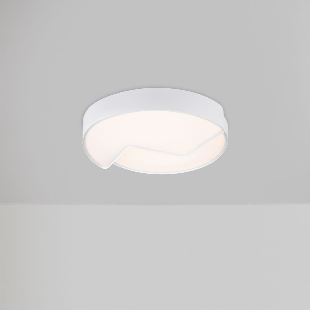 Светильник *48*-8 см, *LED*52W, Freya Пазл / Puzzle FR6093CL-L48W, Белый
