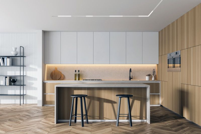Светильник на шине 40,6*2,5*4,1- см, *LED*18W, 2700-6000K, Denkirs SMART LINEAR DK8004-CONN-WH, белый алюминий