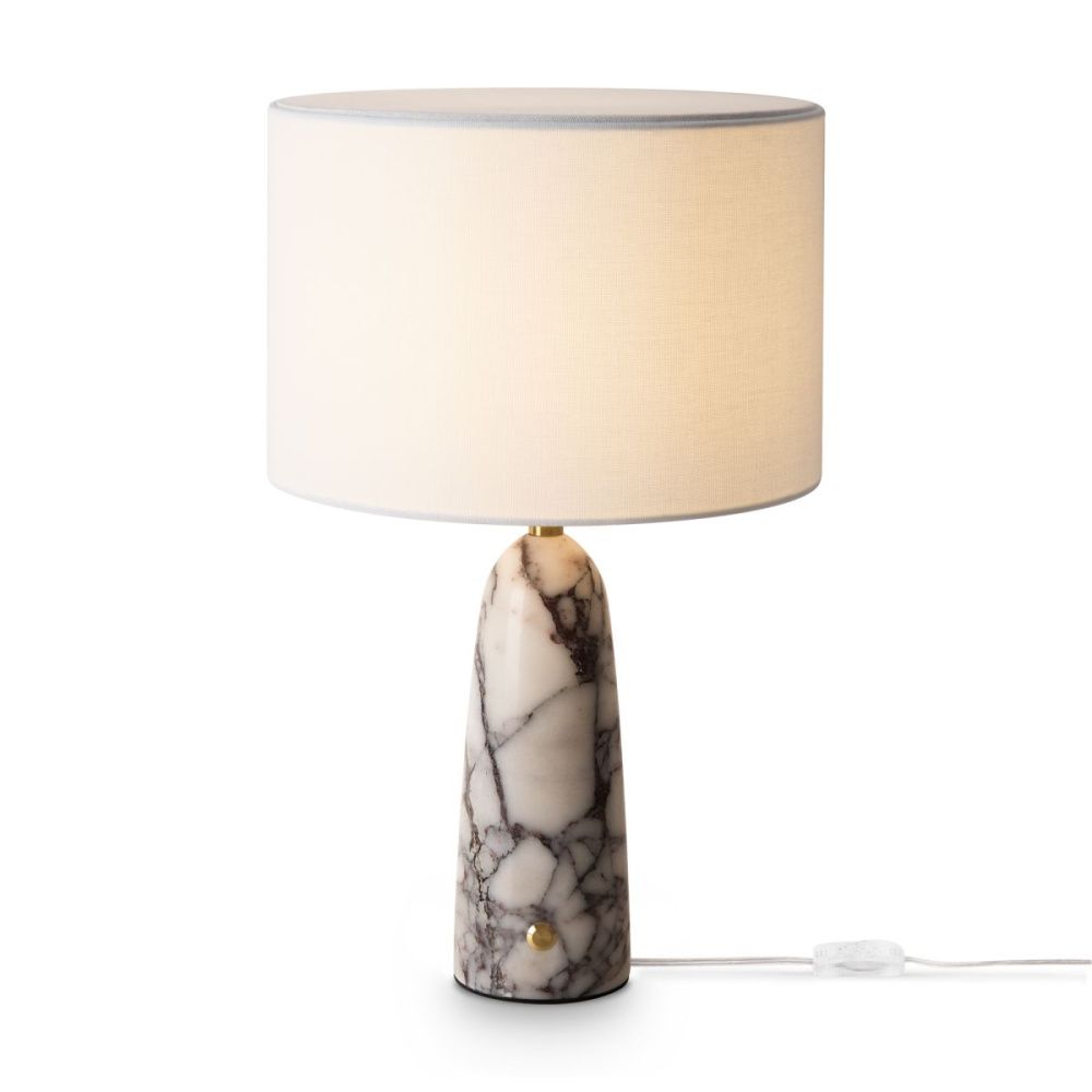 Настольная лампа 48 см, Freya MarmoLatte FR2054TL-01BS1, латунь