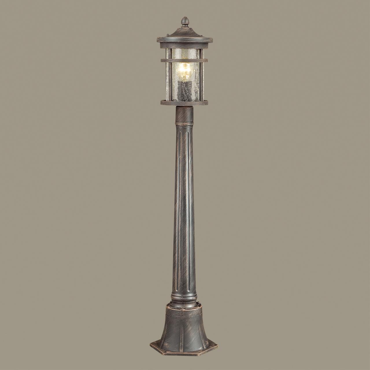 Уличный светильник 103 см Odeon Light Virta 4044/1F черный/патина